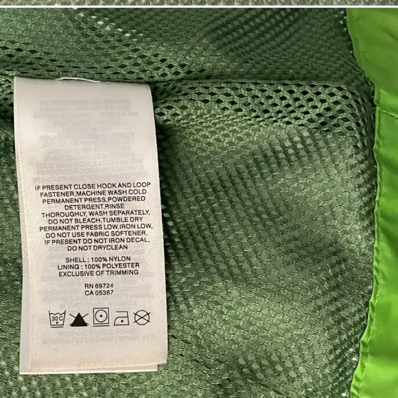 Men Columbia Light Green Jacket